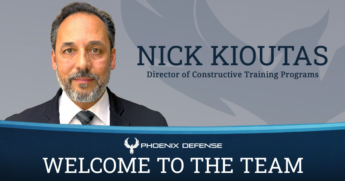 Welcome Nick Kioutas
